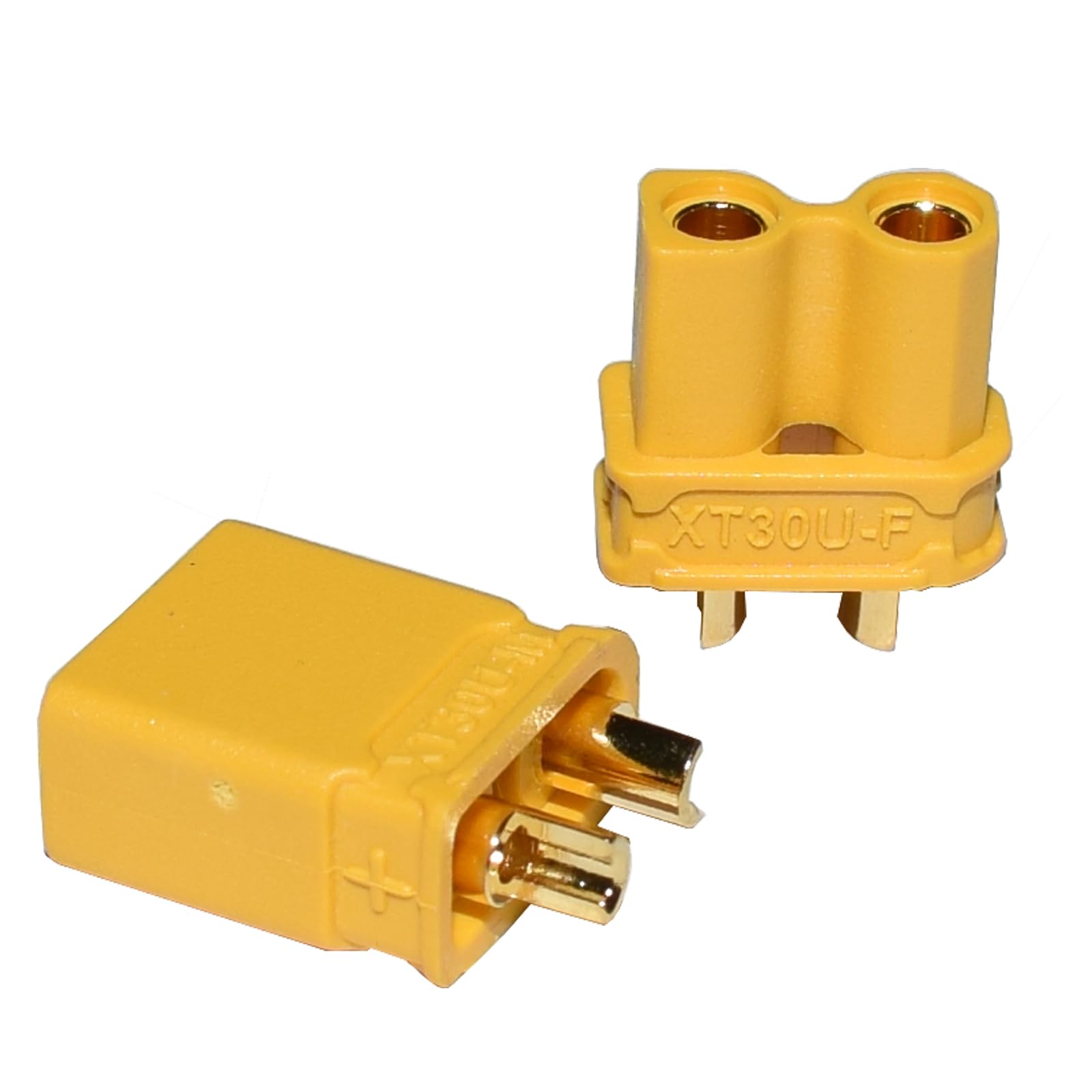 Lot De 12 Paires XT30 Mâle/femelle – Connecteurs RC Plaqués Or, 15A, Gaines Thermorétractables Incluses