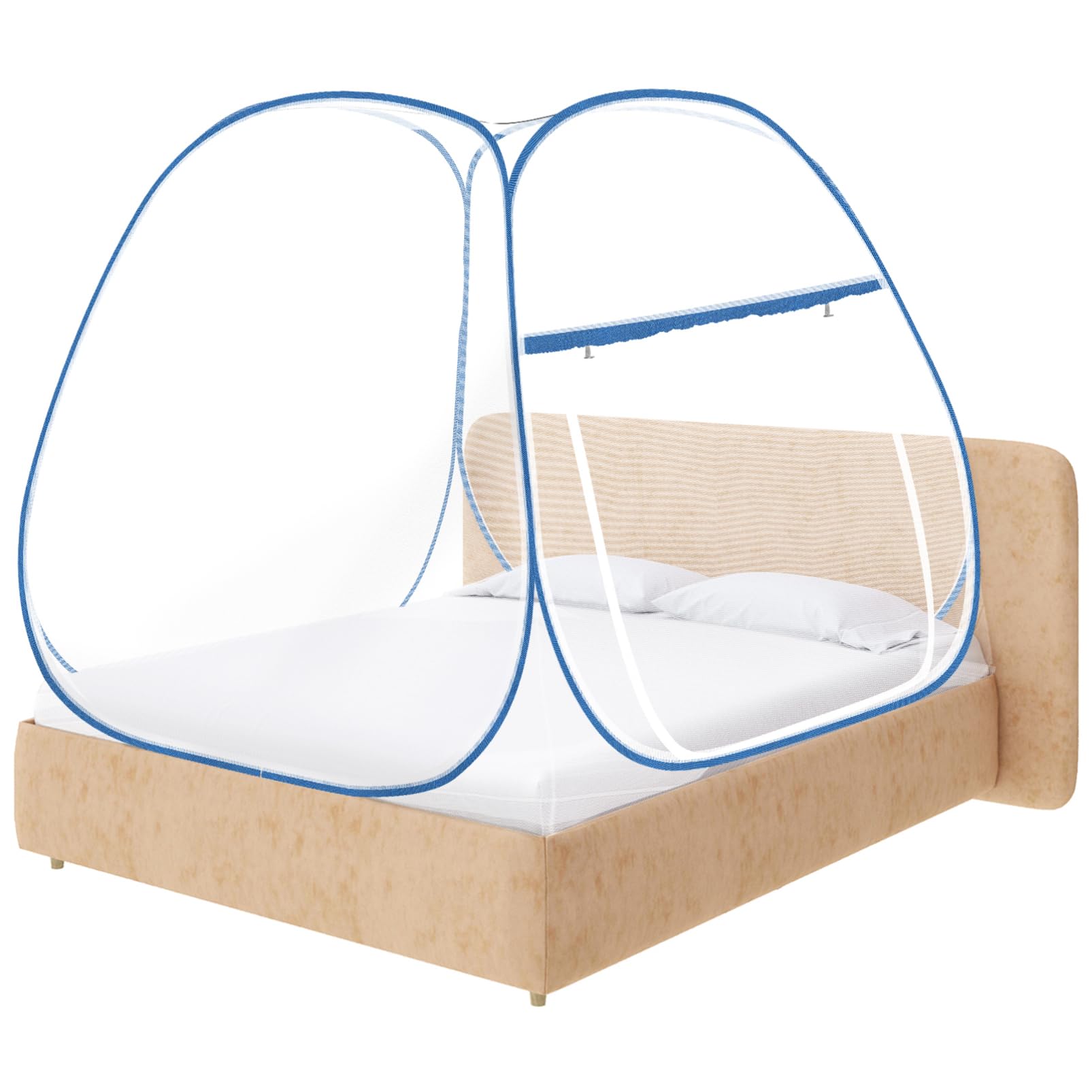 Tente moustiquaire pour lit pliable VICASKY avec ouverture supérieure