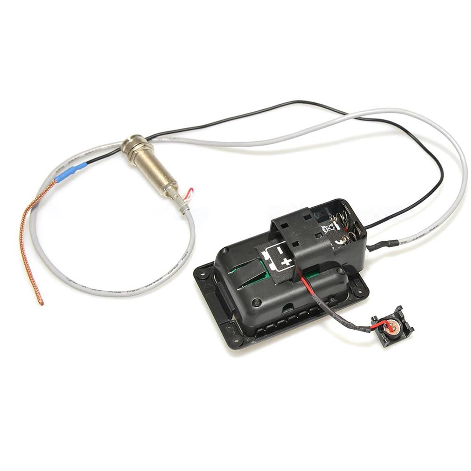 4 -pasmowy Gitara Akustyczna Przedwzmacniacz EQ Tuner Piezo Mic Beat For Acoustic Guitar Pickups Akcesoria(301 with Mic)