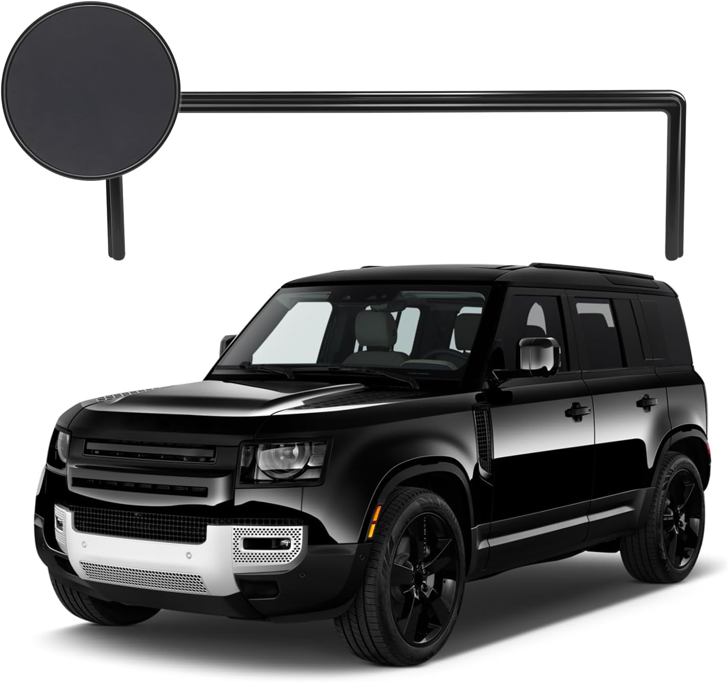 11.4Inch Car Phone Holder Mount Compatible with Land Rover Defender 2022-2025 Accessories Magnetic Custom Screen & Mobile Phone Stand 360°Adjustable Cell Phone Car Decoration Mods Car Mount