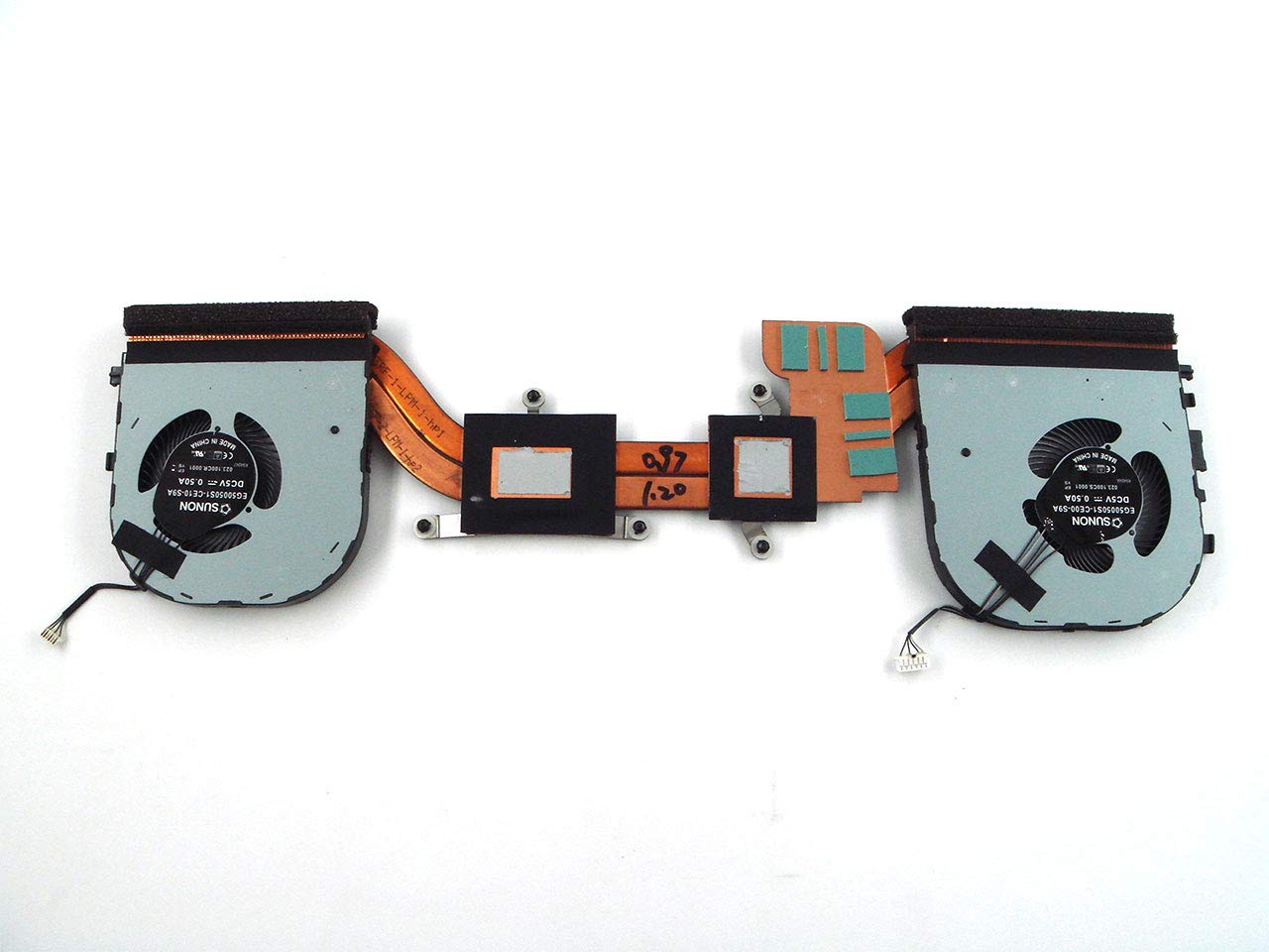 Genuine Parts for Lenovo ThinkPad P1 Gen 2(20QT 20QU) X1 Extreme 2nd Gen(20QV 20QW) Heatsink Cooling Fan for Dis SWG Graphics 02XR044