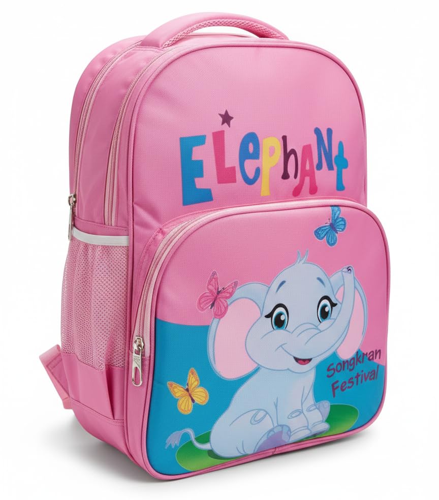 Image of Stylbase Cartoon Printed School Bag for Boys and Girls | Waterproof Backpack Bag for Travelling Sports | Kids Bag Ideal for UKG Nursery 1st Class | School Bags for 5 7 Years 15 Inches