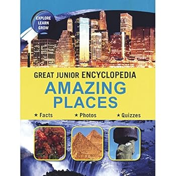 Hardcover Great Junior Encyclopedia Amazing Places Book