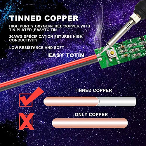 3. Bild von CARLITS 30M 20AWG 2x0.5mm² 2 Adriges Kabel Verzinntes Kupfer 20 Gauge 2 Poliges Kabel Elektrischer Draht 12V/24 V DC für LED-Streifen Einfarbig 3528 5050 2835