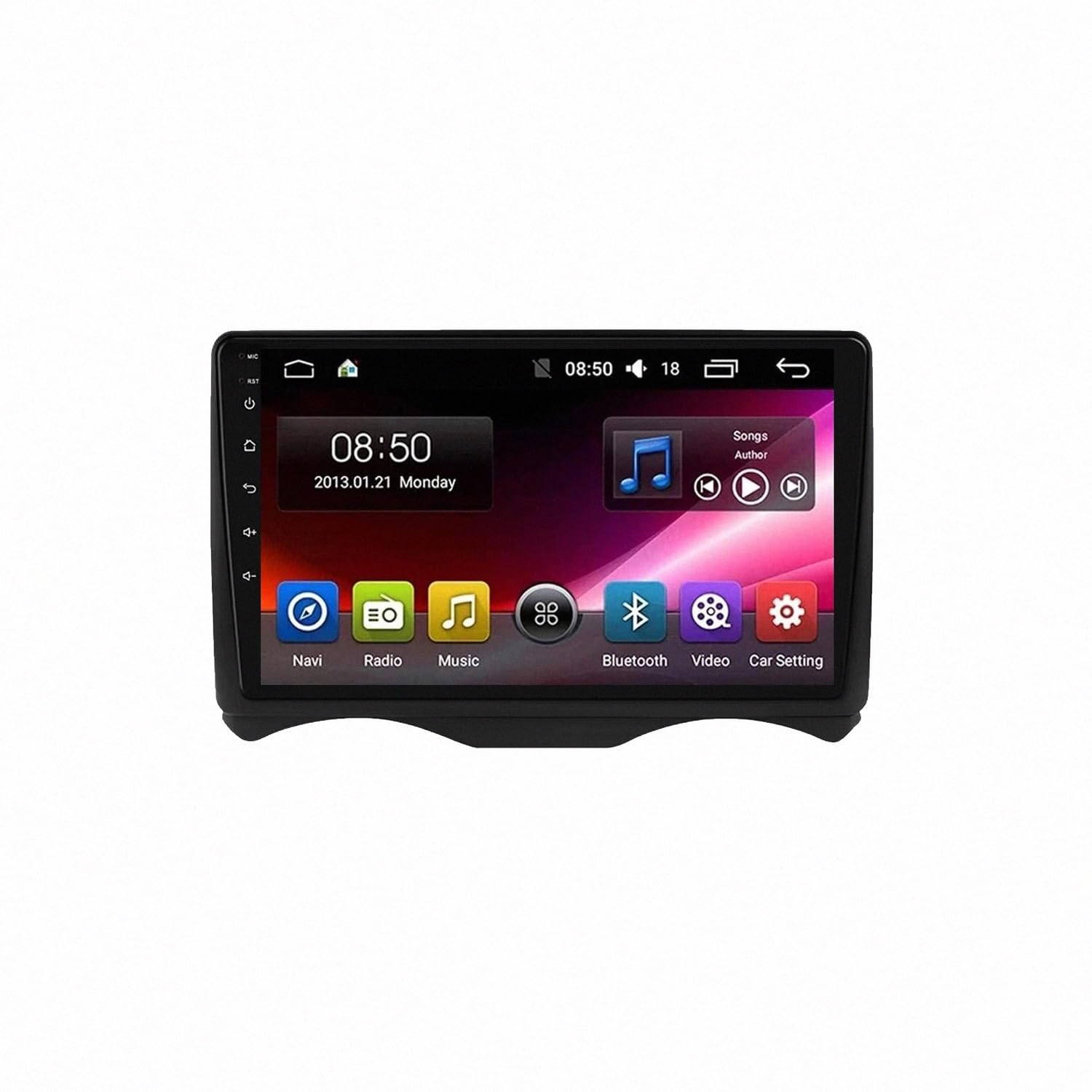 Radio Samochodowe, Stereo, Nawigacja Gps dla Fiat Ducato 2005-2023 Bezprzewodowy, Mirror Link, Nawigacja Na Żywo, Asystent Głosowy Siri Gle, Ekran Dotykowy, 8 Rdzeń 4G+64G