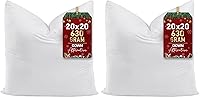 Vista 19 de Utopia Bedding - Relleno de almohadas decorativas (juego de 24, color blanco), almohadas de 16 x 16 pulgadas para sofá, cama y sofá de relleno