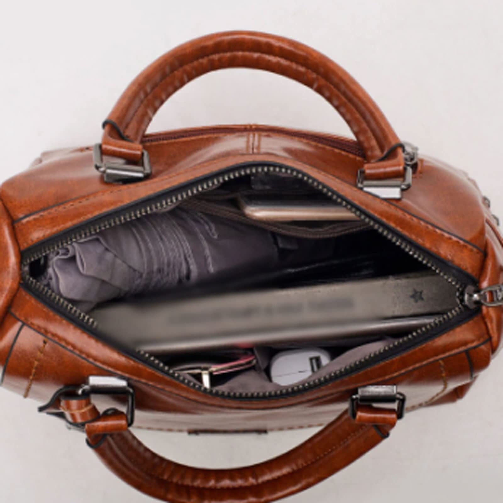 Faux Leather Emilie M Crossbody Bag Calvin Klein Leather Satchel