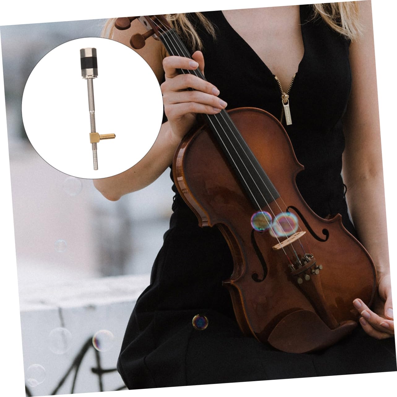 Amazon | CATIEBYE バイオリン弓のフロッグネジ 4/4 3/4サイズ対応