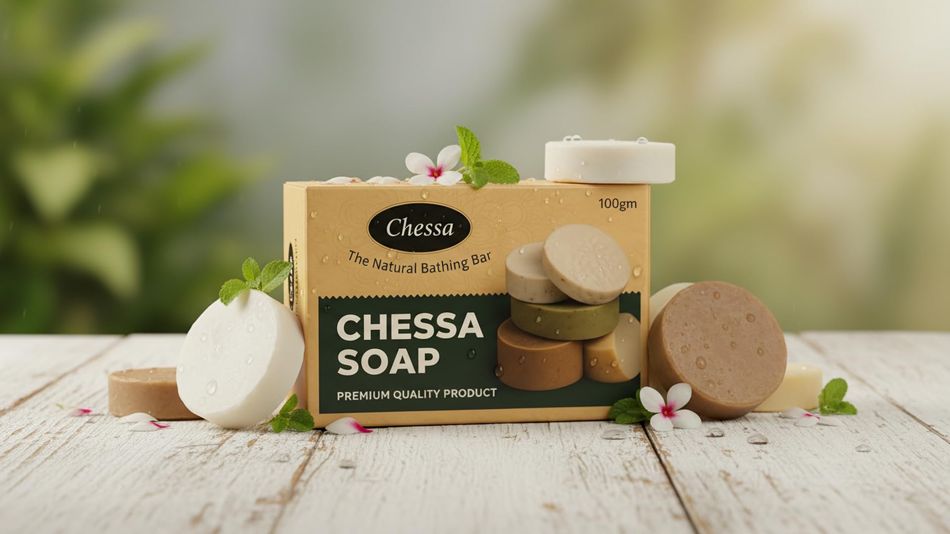 Chessa Baby Soap- Rice Flour & Milk Natural Soap for Baby Soft Skin Whitening & Softening | Gentle Bathing Bar for Sensitive Skin | Cruelty-Free & Vegetarian (Pack of 2, RICE & MILK)-image-32