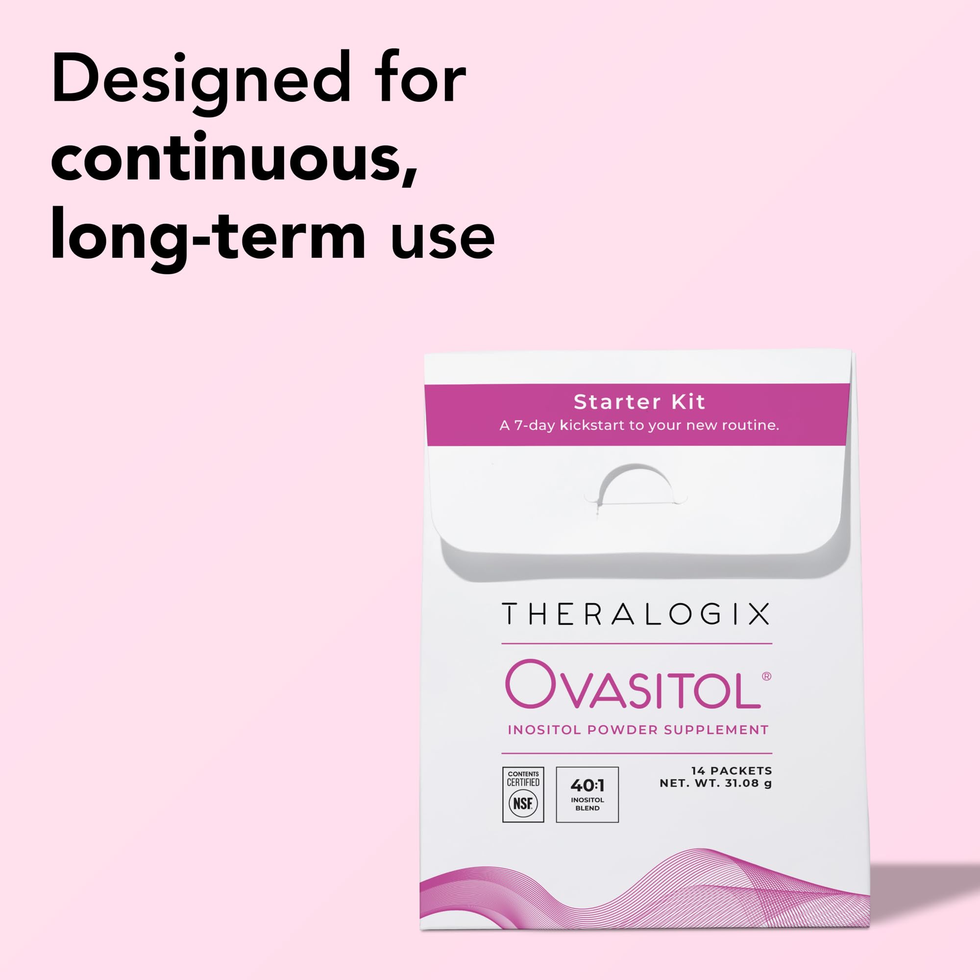 Theralogix Ovasitol 7-Day Starter Kit – Hormone Health, NSF Certified — Amazon image 5
