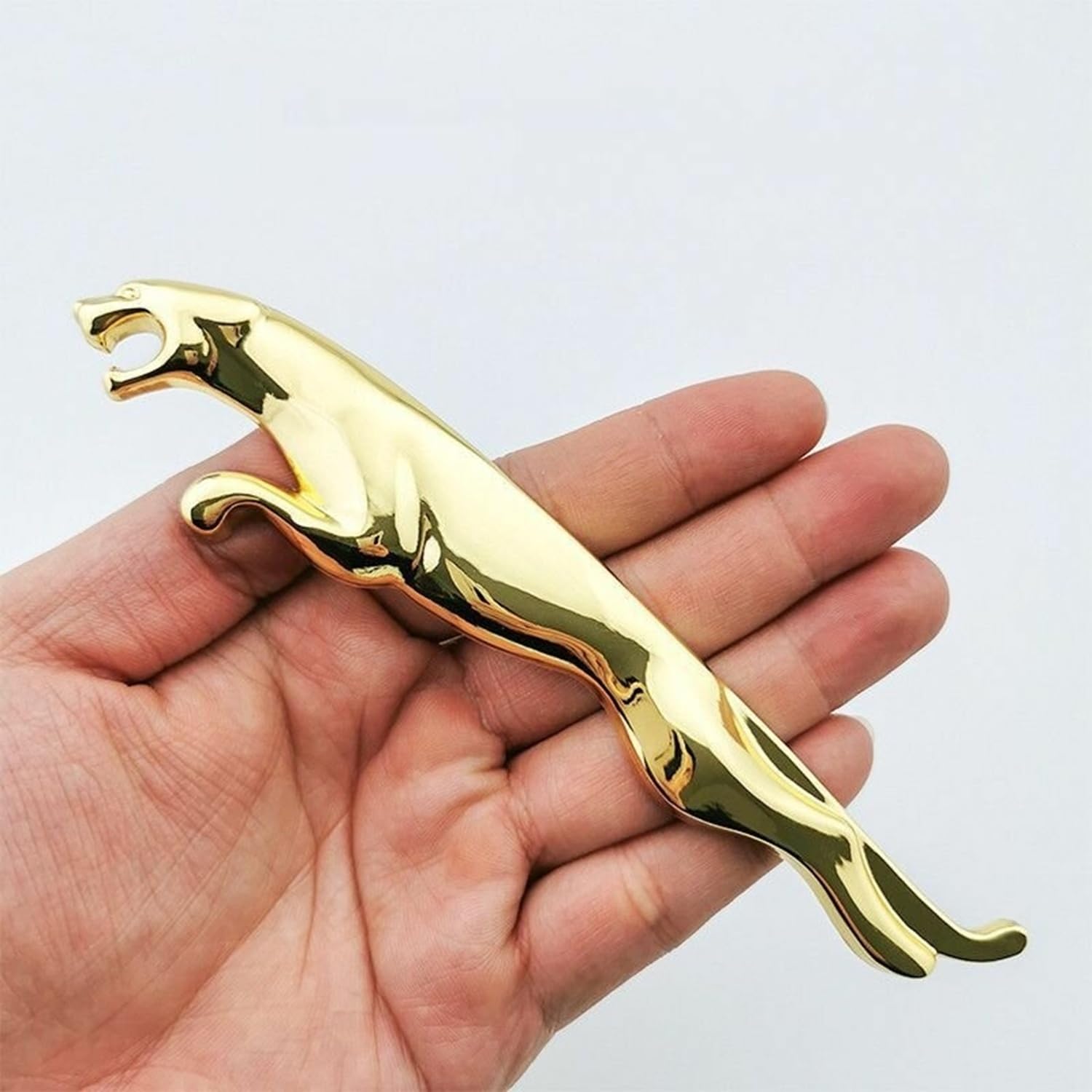 AUTOMASH Jaguar Leopard 3D Metal Emblem Sticker for M9 2026 Year