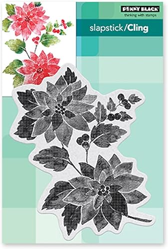 Penny Black 40-906 Flores festivas se aferran sello