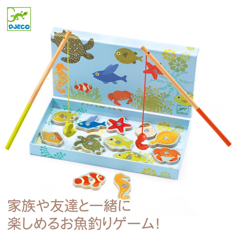 (未使用･未開封品)　DJECO(ジェコ)  カラーフィッシングゲーム DJ01653 tu1jdyt Amazon.co.jp: DJECO ジェコ カラー フィッシングゲーム 魚釣り