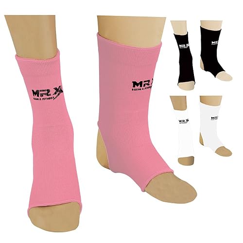 Miniatura 9 de MMA Mauy Thai Tobillera, Tobillera transpirable elástico material de algodón súper elástico y cómodo, protege contra la tensión crónica del tobillo,