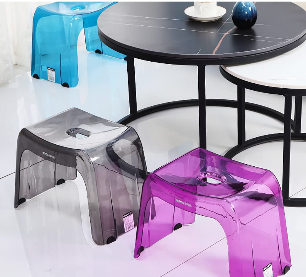 ♪バス椅子⭐放出品 Amazon｜アクリル バスチェア＆ 風呂椅子 バススツール 20-28cm