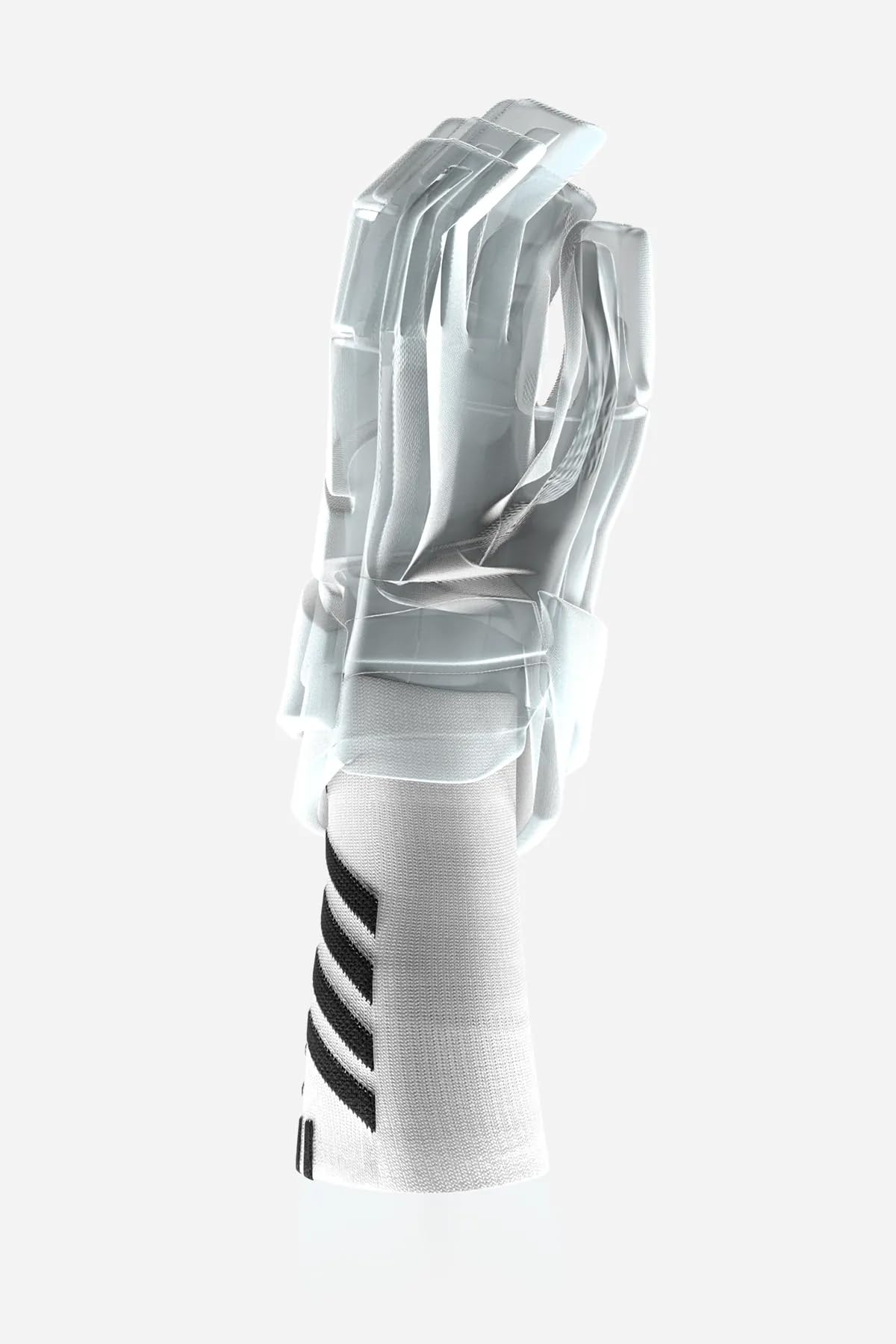 Blade X Eishockey-Handgelenkschutz, Level 3 Schnittschutz, Atmungsaktiv, Nahtlos Gestrickt, Weiß, schnell trocknend, Flexible Passform, langlebig und bequem