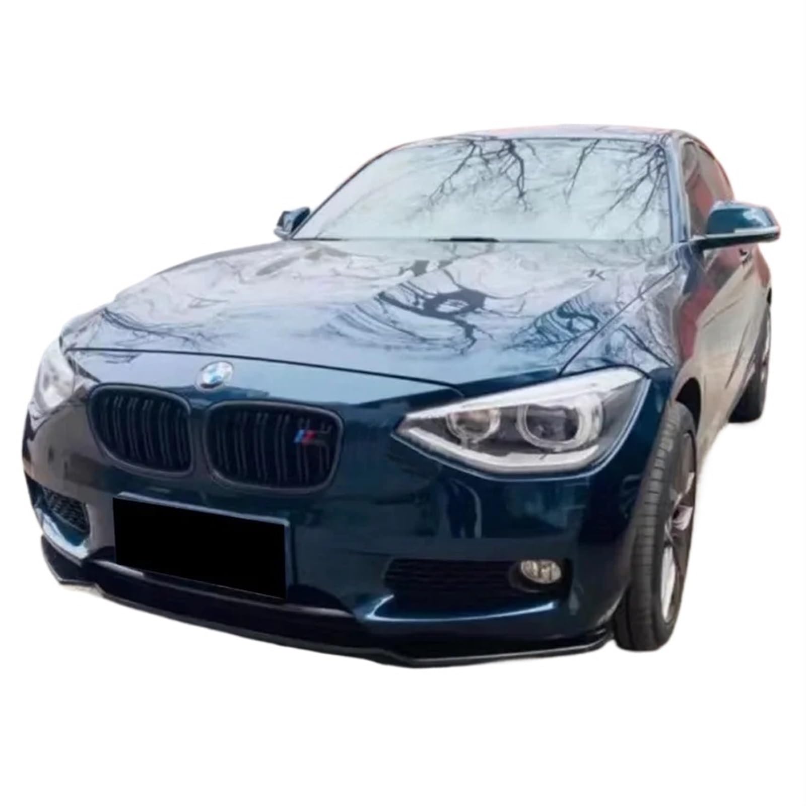 Carbon Look Przedni Zderzak Spoiler Kompatybilny z BMW 1 F20 2011-2019