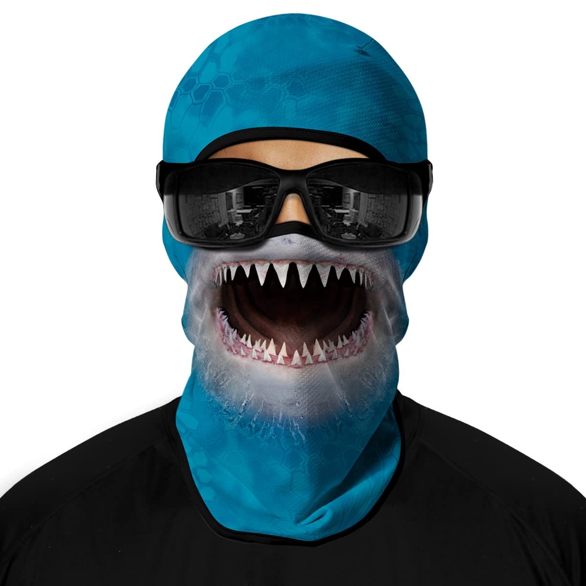 3D Balaclava Ski Mask Motorcycle Full Face Mask Outdoor Tactical Hood Headwear Mask Ghosts Skull Mask Men Women for Halloween