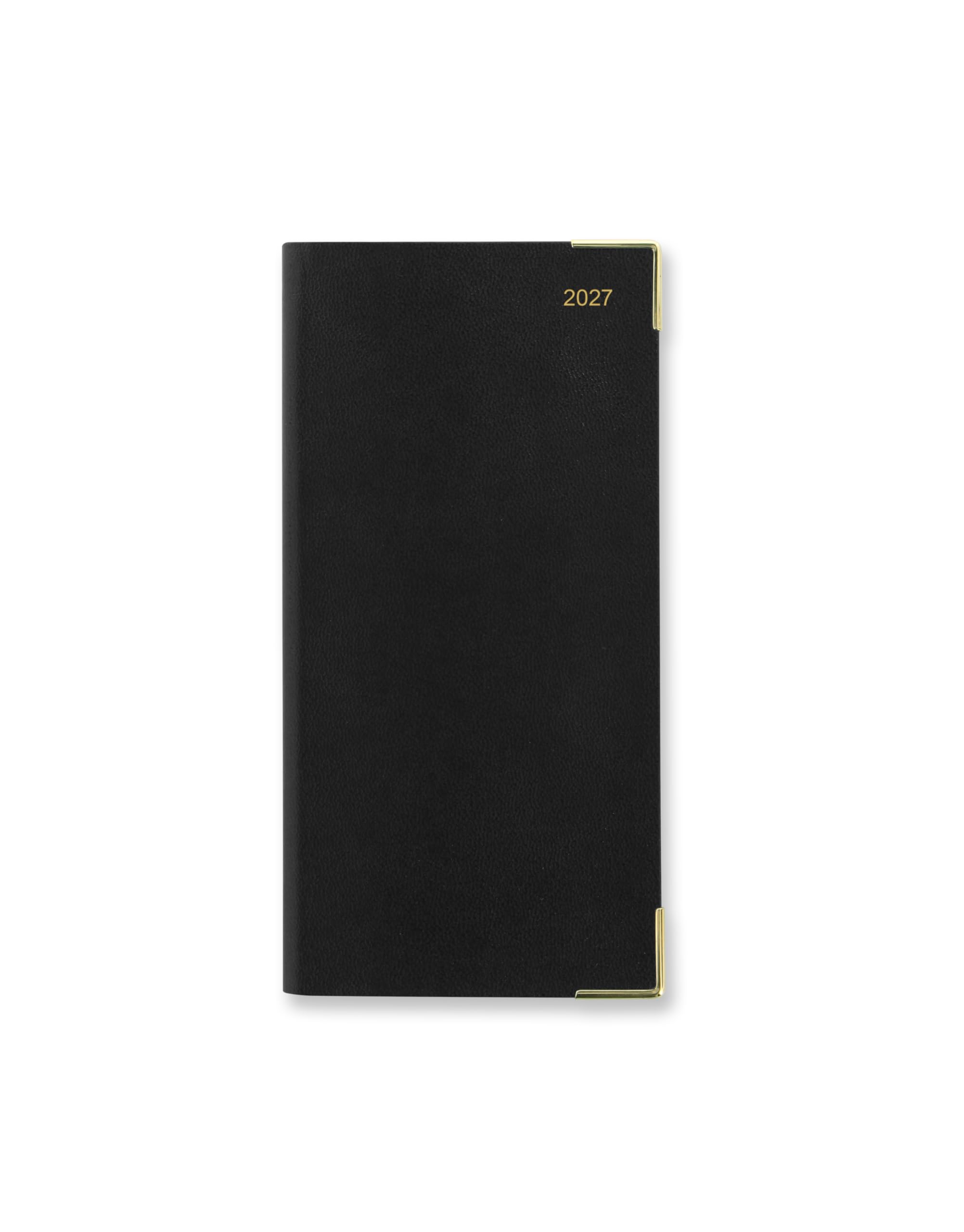 Letts of London Classic Slim week to view with appointments and planners 2027 diary - Black 27-T3ZABK