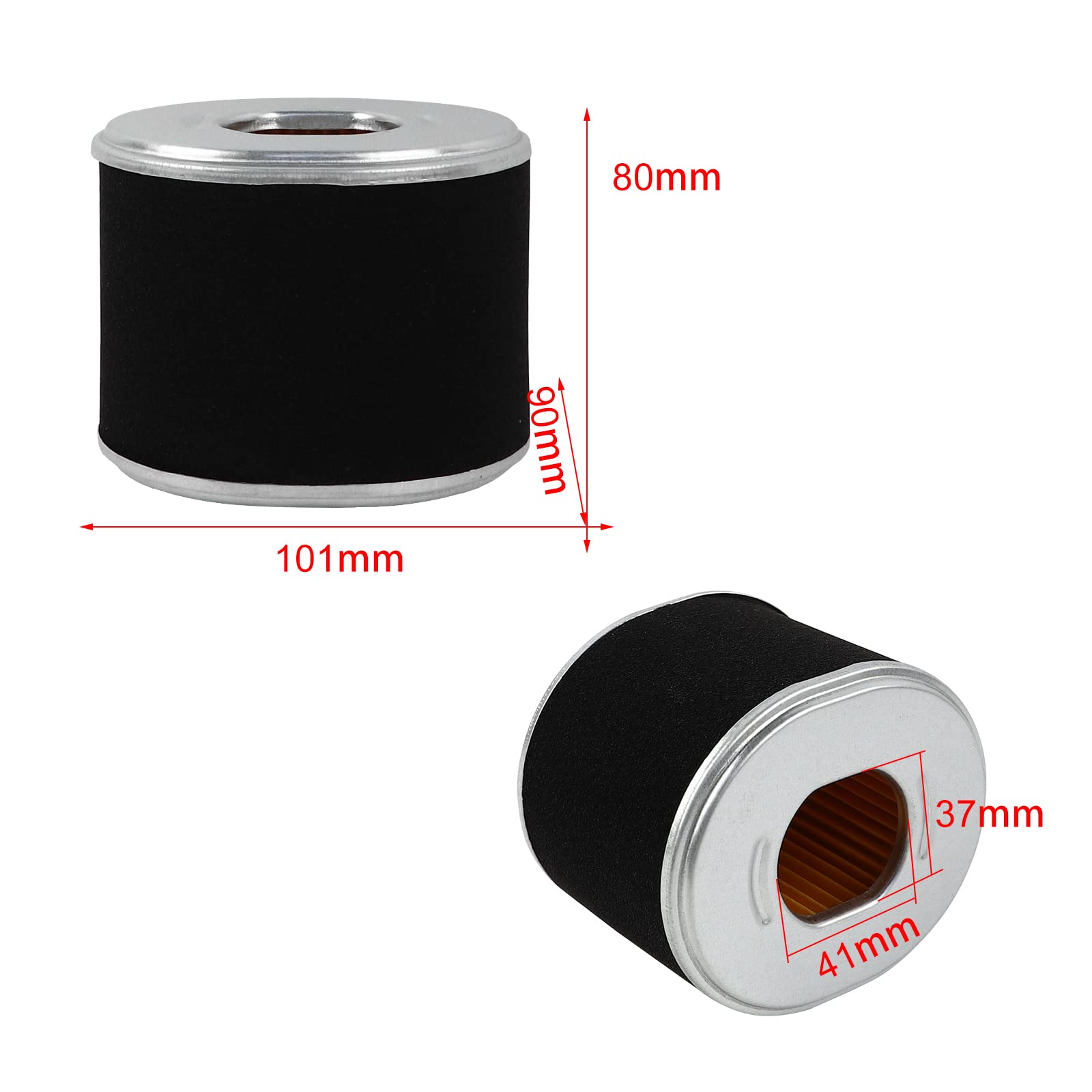 Filtro Aria Per Motori HONDA 17210.ZE2.822 - 17210.ZE2.505 - Foto 2