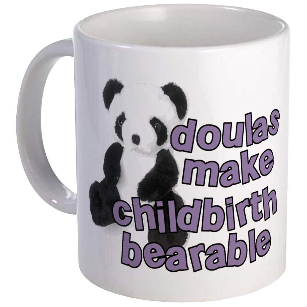 CafePress - Doulas Make Childbirth Bearab Mug - Unique Coffee Mug, Coffee Cup, Tea Cup