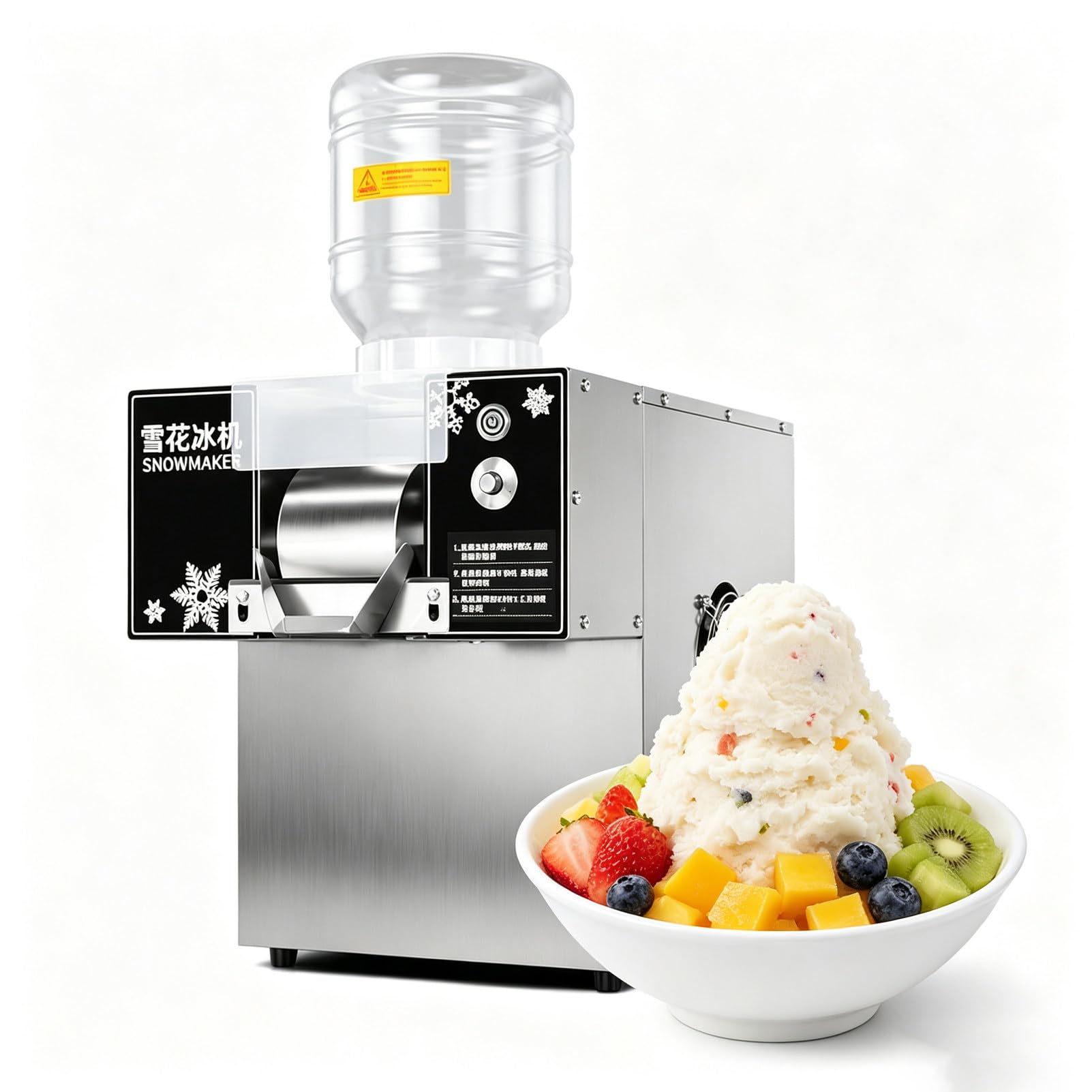Electric Ice Shaver Snow Cone Maker 264lbs/day Commercial 120-SmartModel