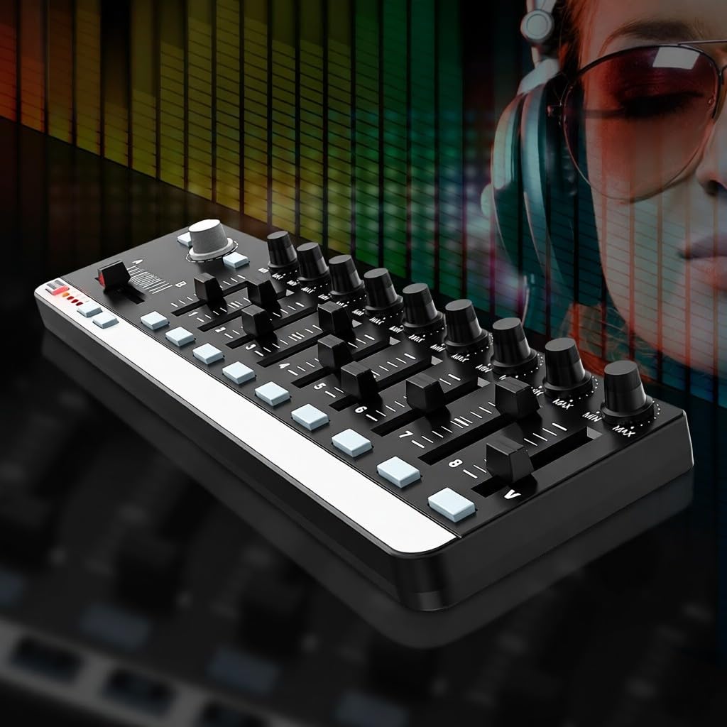 EasyControl 9 Controlador MIDI portátil USB de perfil delgado