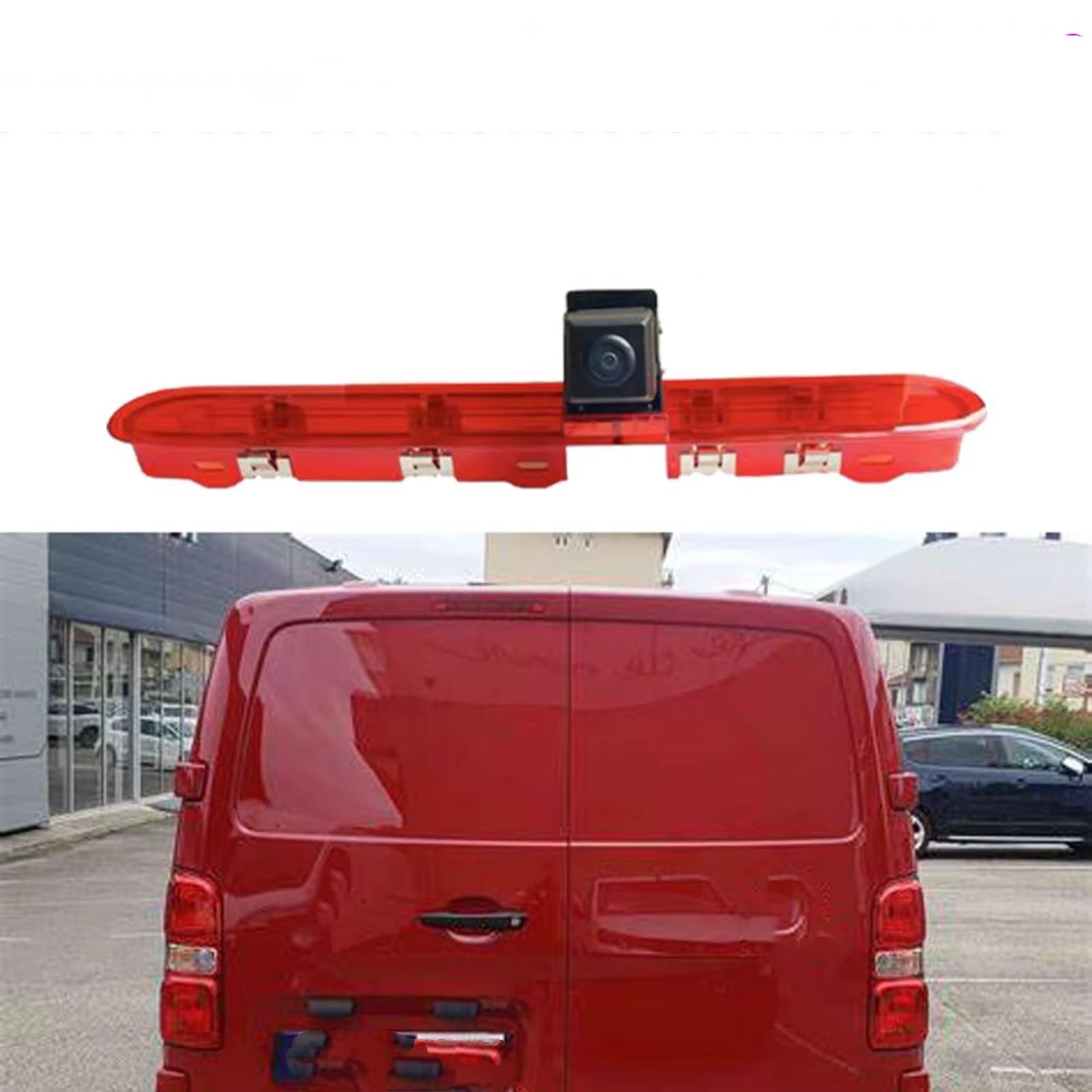 Cámara Trasera Coche Compatible Con Citroën Para Jumpy Para Spacetourer 2016 2017 2018 2019 Cámara Visión Trasera Luz Freno Marcha Atrás