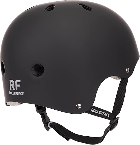 Miniatura 5 de Rollerface Casco multideportivo, monopatín, patinaje en línea, con doble certificado de seguridad internacional, interior extra acolchado, para