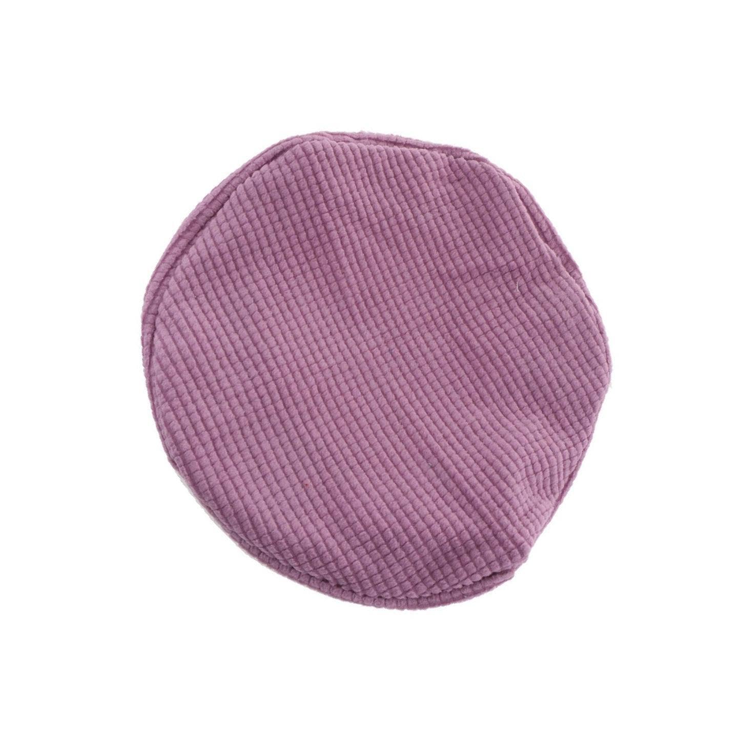 QIXCXAZ Flexible Chair Slipcover Protector Round Stool Seat Cushion Enhancing Comfort And Protecting Against Stains Chair Slipcover Barstool Cover Round Stool