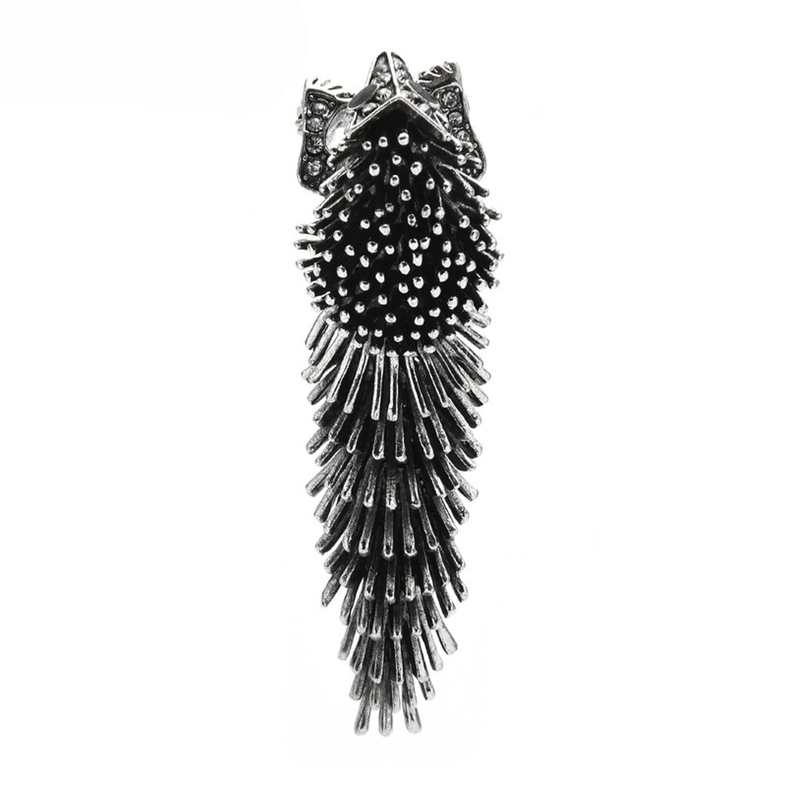 Broche pangolin anti-ternissement pour rompre la monotonie des vestes et costumes ternes