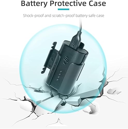 Miniatura 6 de BTG Clip de batería con bobinador de cable para DJI FPV Goggles V2 / DJI Avata Drone Goggles 2 Accesorios