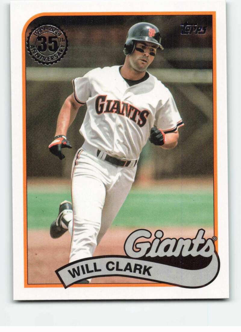 Amazon.com: 2024 Topps 1989 Baseball #89B-45 Will Clark San