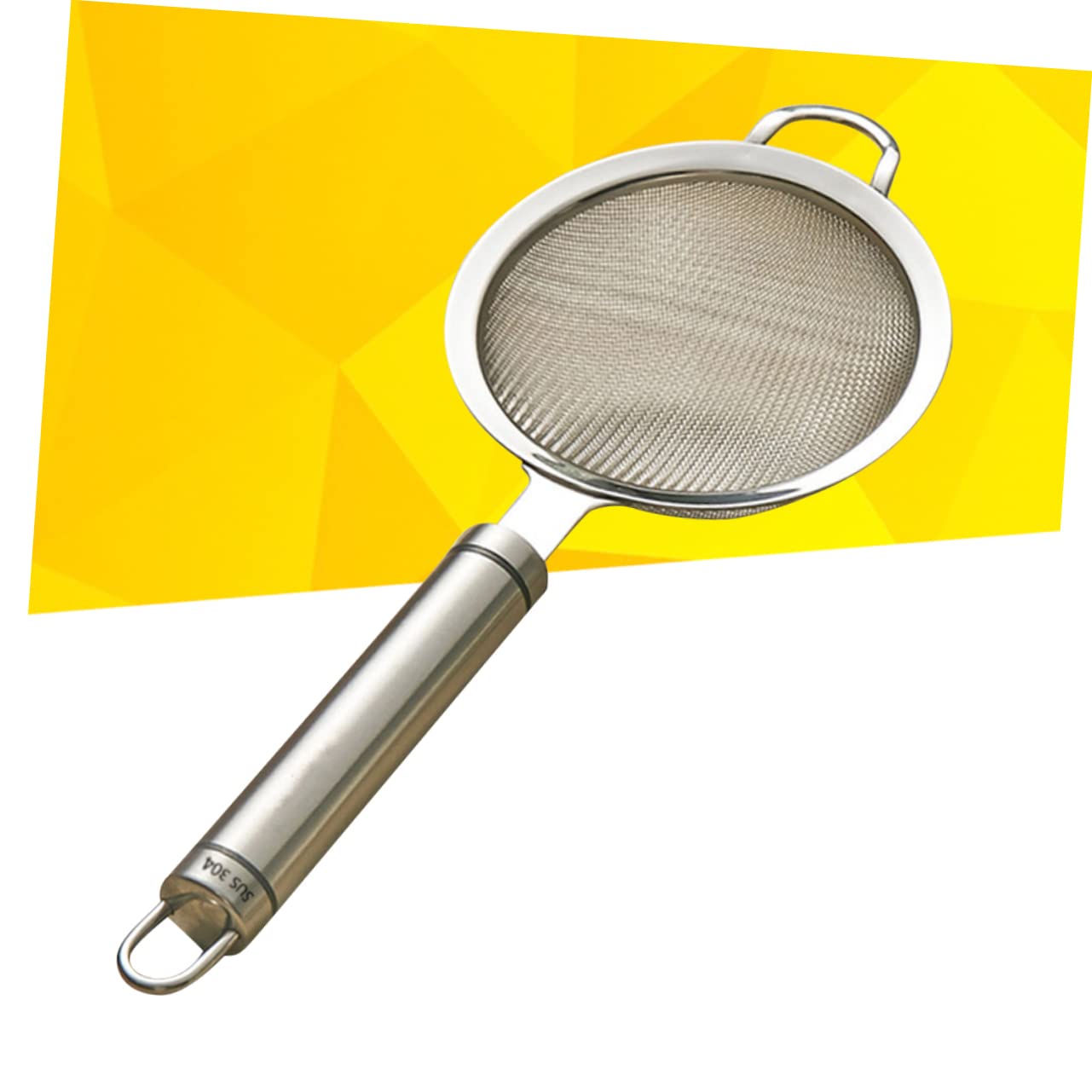Cucharón de acero inoxidable Colador de pasta Cucharón desnatador Colador de malla fina Olla caliente Cuchara desnatadora de grasa Colador de cocina Tamiz de cocina Colador de acero inoxidable Filtr
