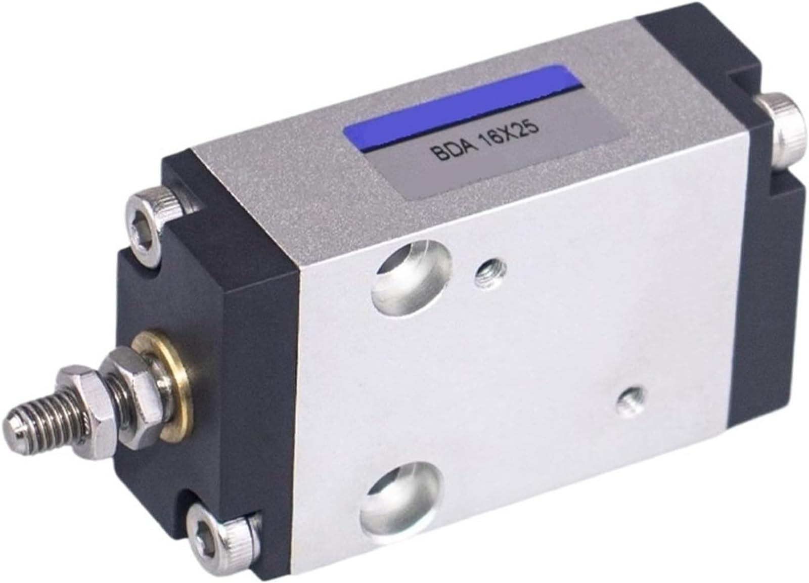 Ahyln One Color Industrial Precision Pneumatic Cylinder Bda16x25-16Mm Bore, 25Mm Stroke Linear Motion Air For Robotics .0615