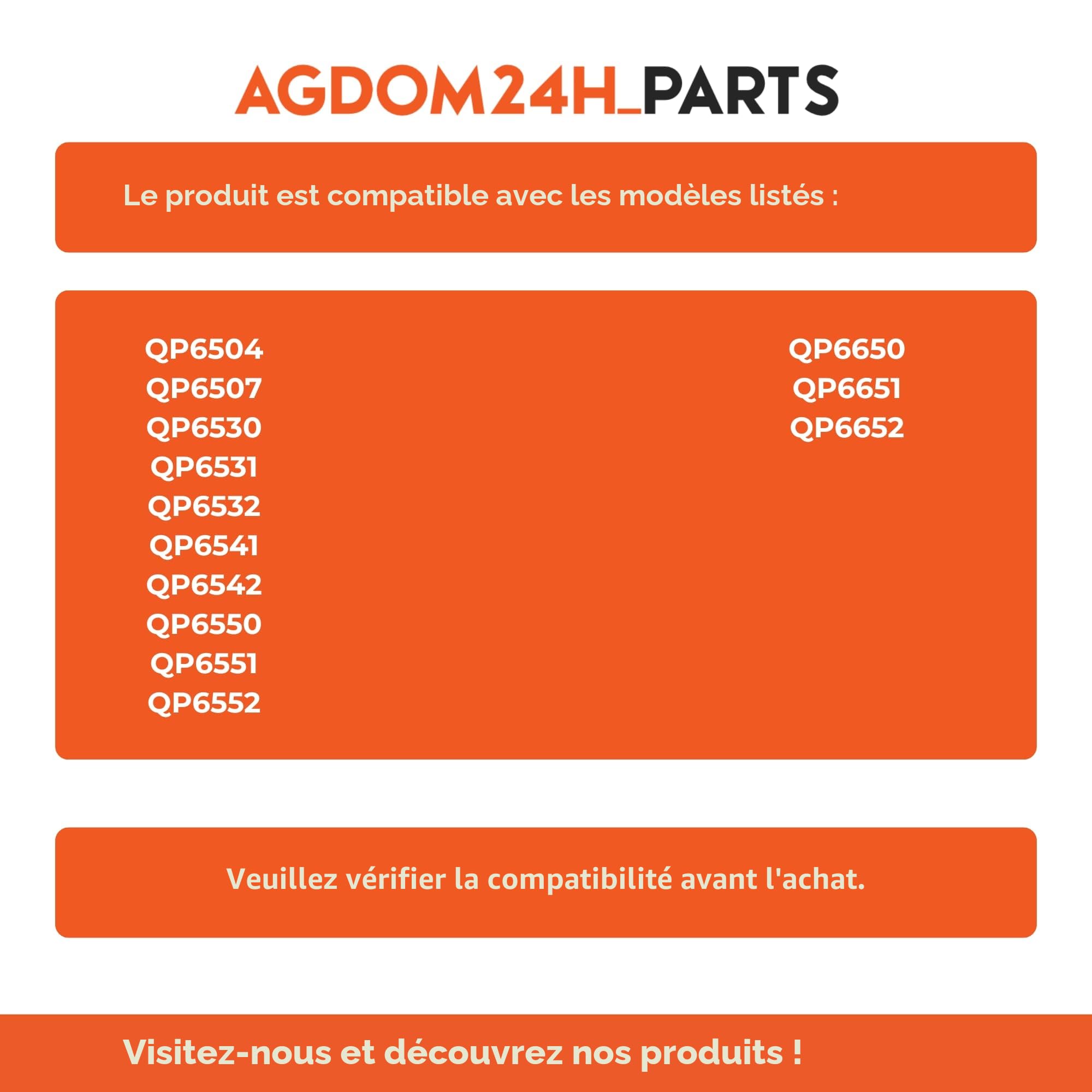 Peigne réglable CP2176 de 0,4 à 10 mm pour machines, tondeuses avec 20 réglages (niveaux) de longueur compatible avec OneBlade One Blade QP6530 QP6550 QP6650