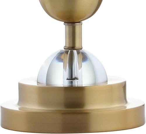 Miniatura 6 de JONATHAN Y JYL2049A-SET2 - Juego de 2 lámparas de mesa Avery de 27.5 pulgadas, lámpara de mesa LED de cristal contemporánea, lámpara de mesita de