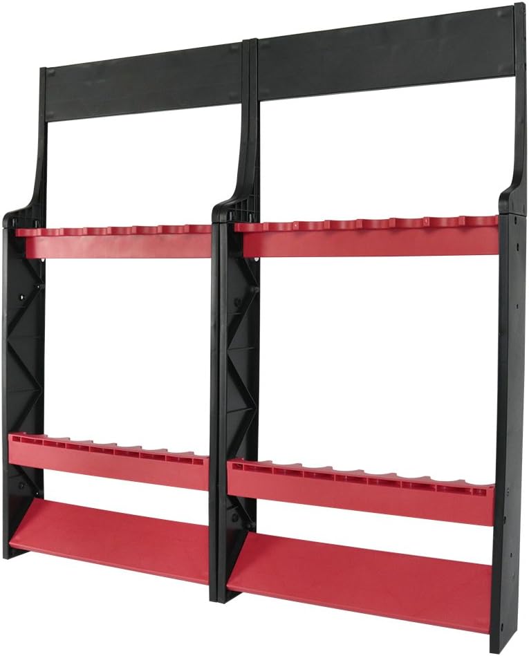 Fishing Rod Rack for 16 Rods Plastic Fishing Rod Holder