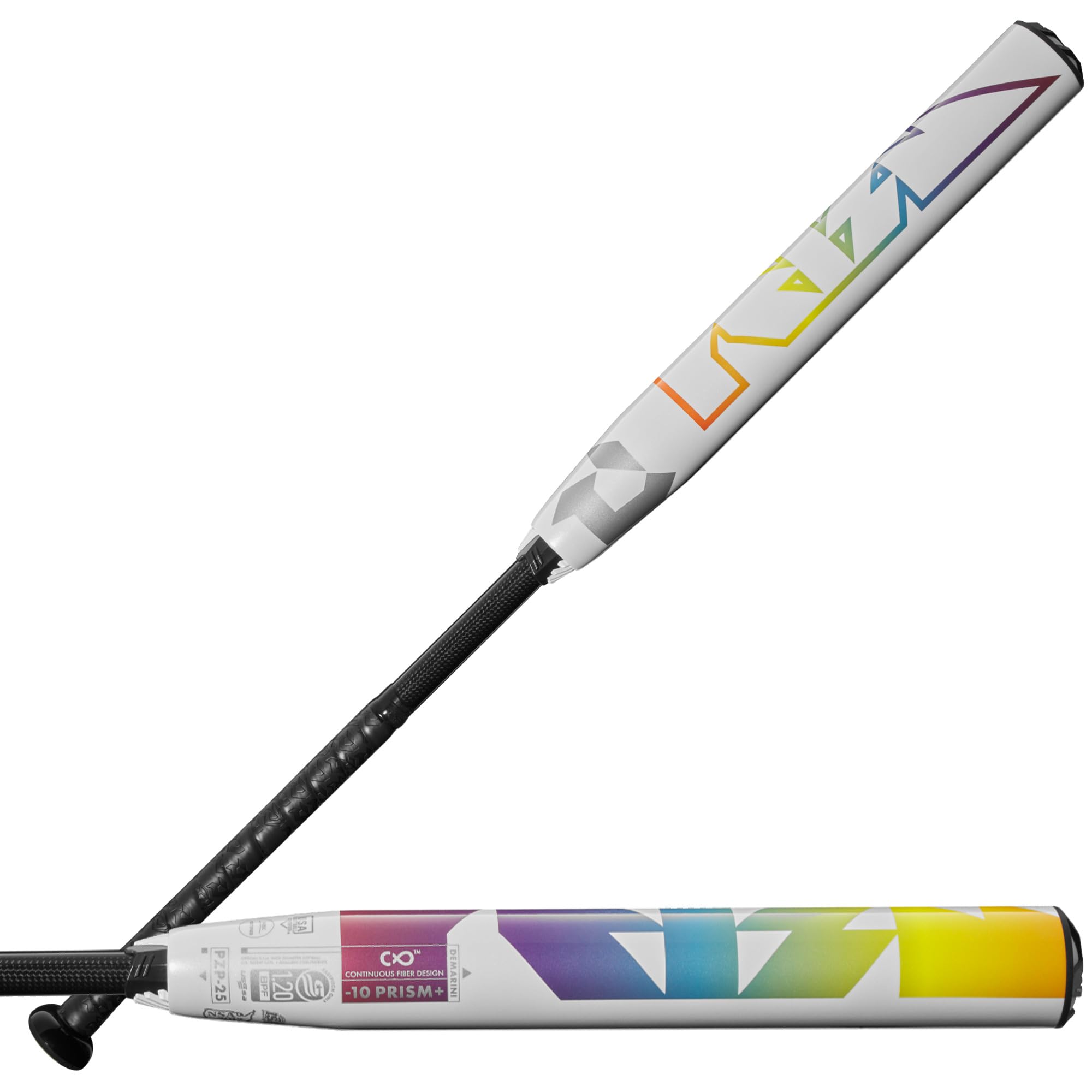 DeMarini 2025 Prism+ Fastpitch Softball Bats: -11 and -10 Drop