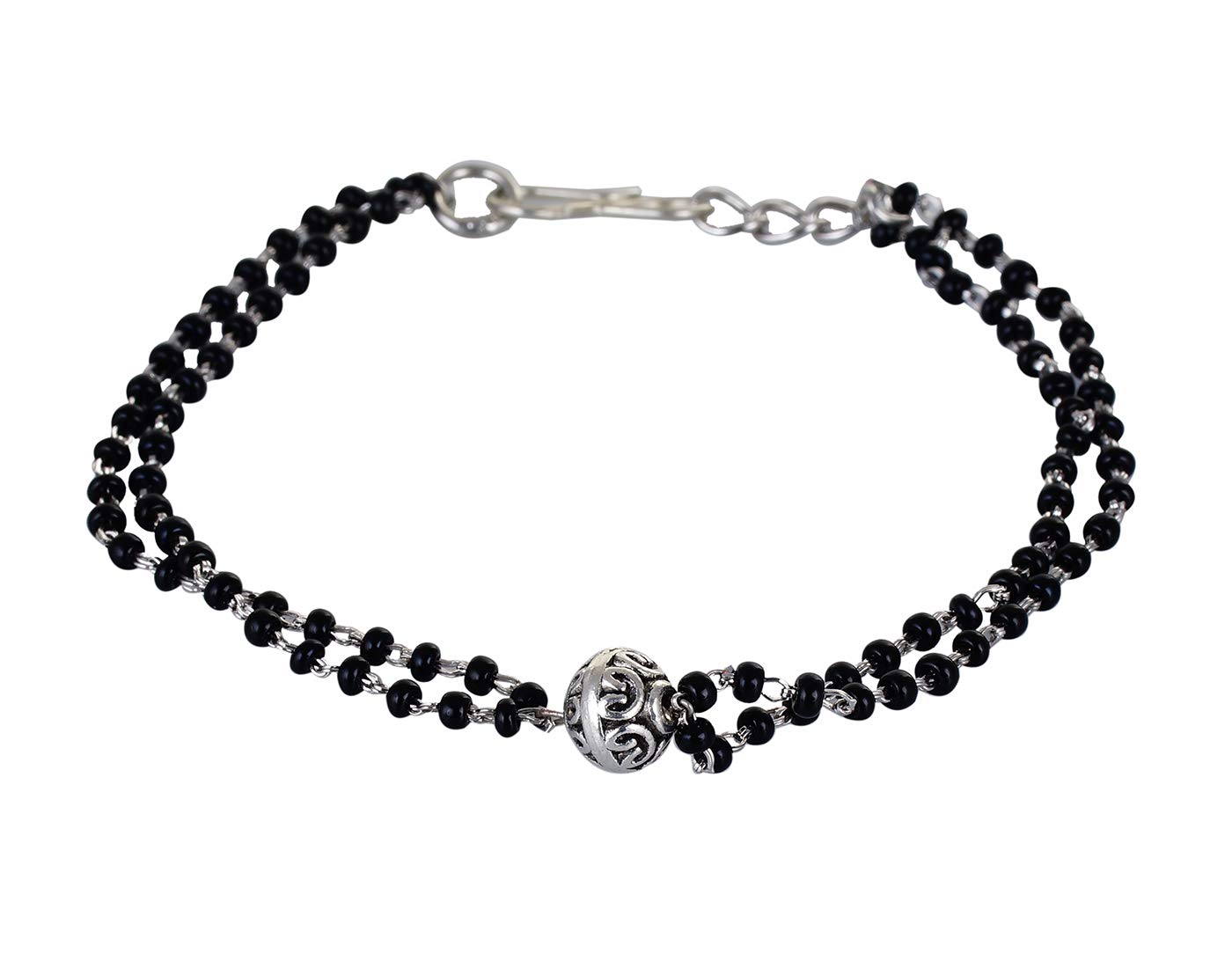 VAMA Fashions Platinum Hand Mangalsutra jewellerys Bracelet for Girls & Women. (B07NHT8HSP) Amazon Price History, Amazon Price Tracker