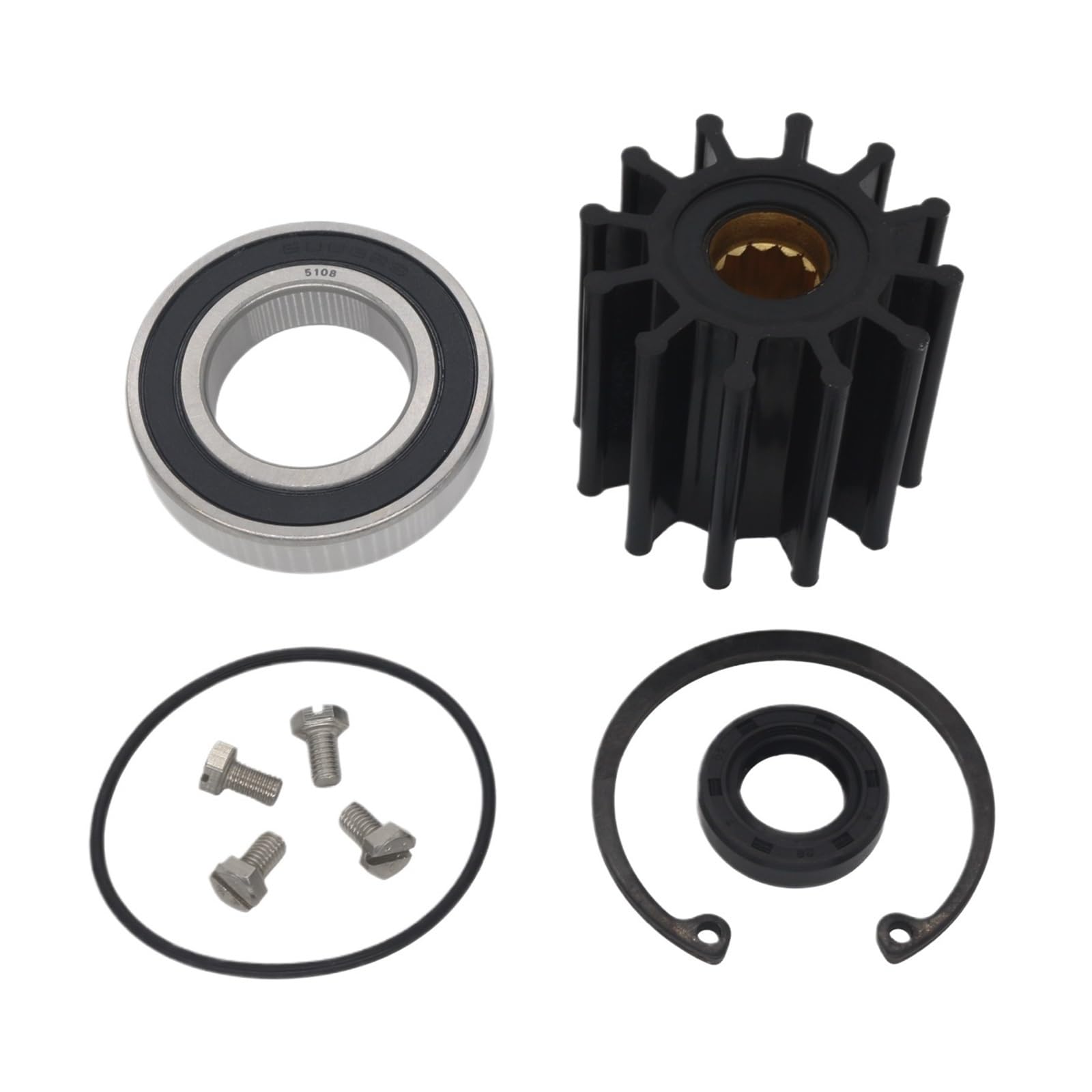 Kit turbine de pompe à eau de mer moteur marin pour éviter la surchauffe