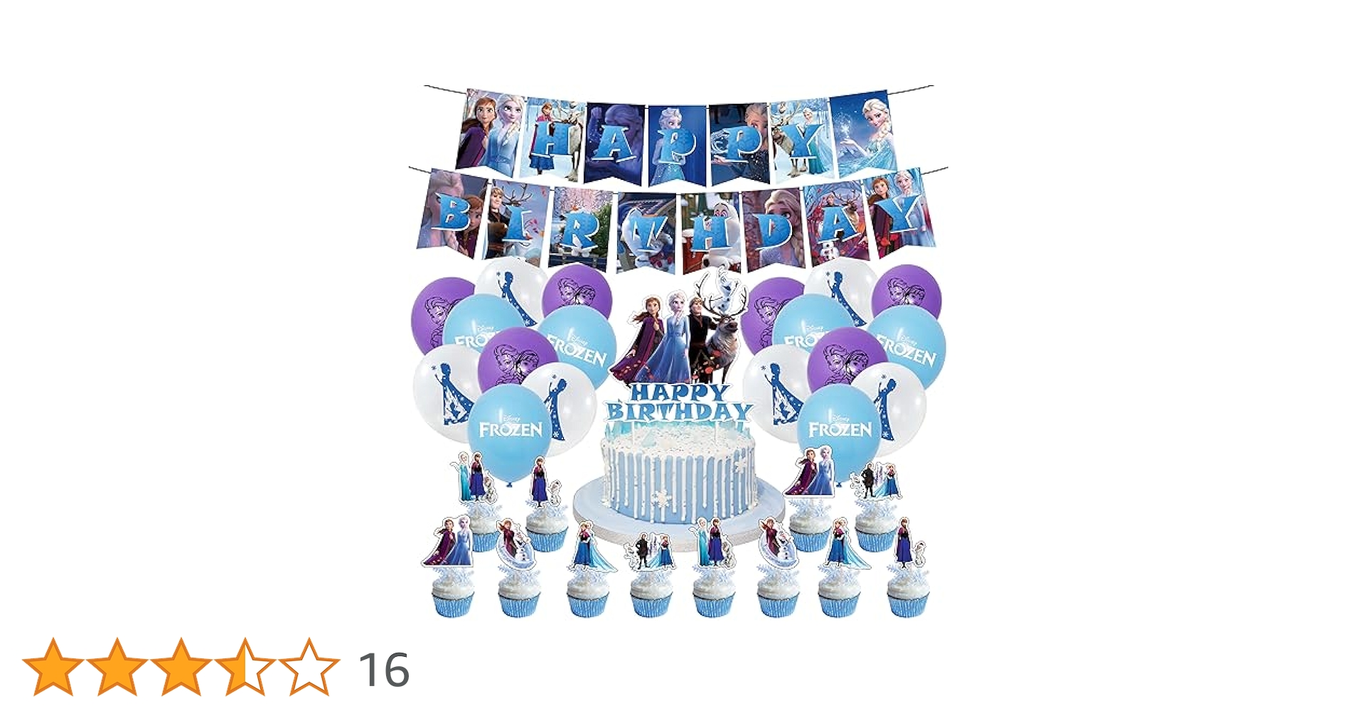 Amazon.co.jp: アナと雪の女王 誕生日 飾り付け パーティー