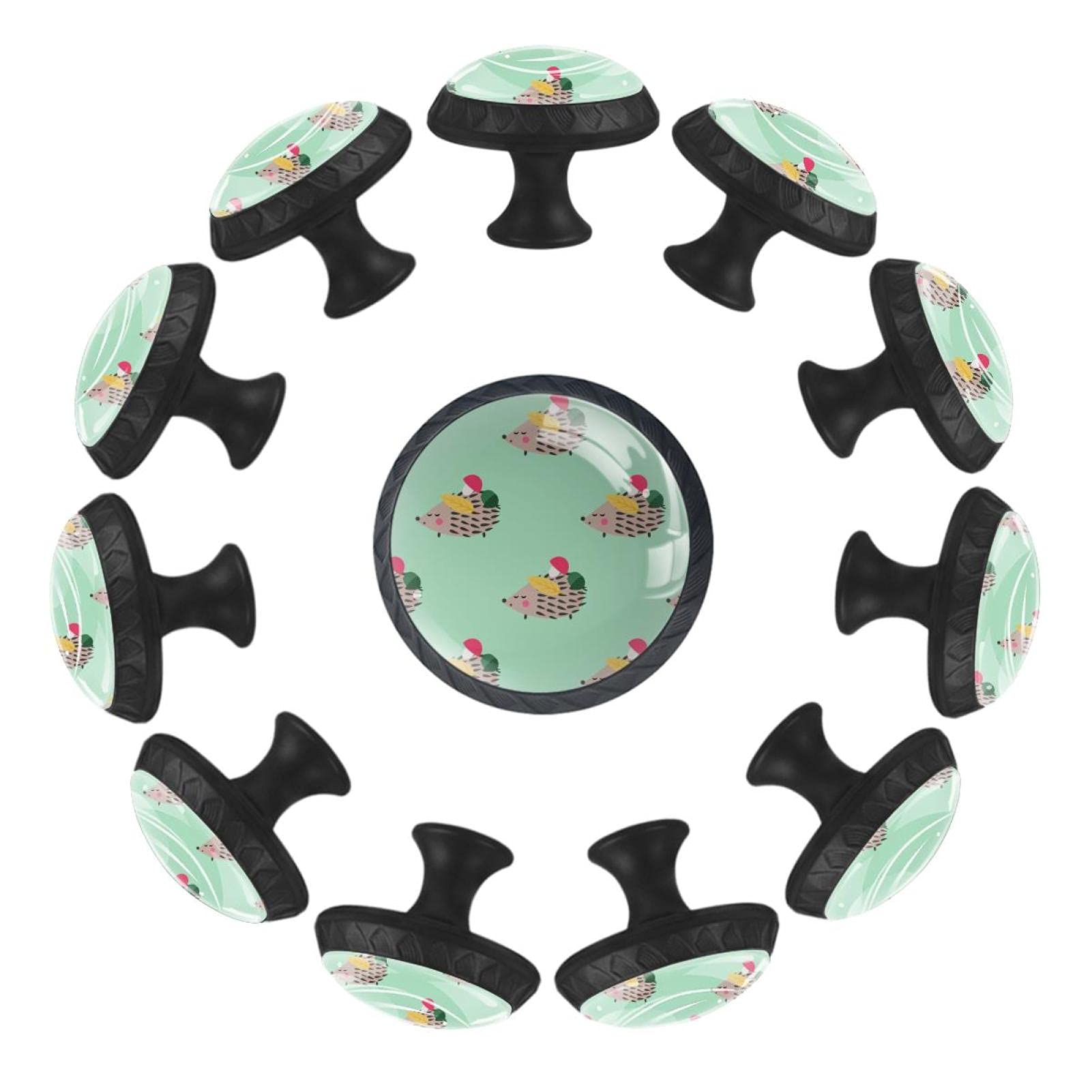 Boutons de tiroir hérisson 35mm poignée meuble enfant lot de 12 pour commode