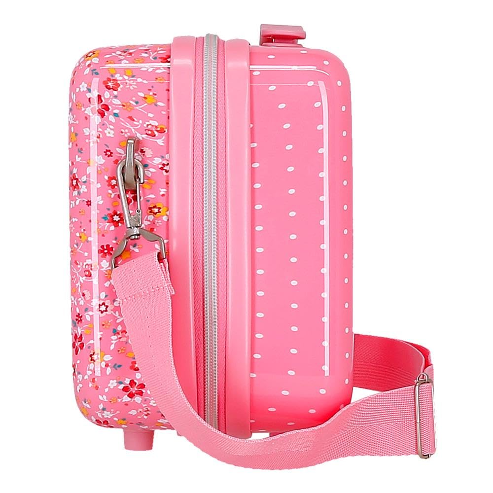 Pepe Jeans Alenka Rosa Nececer Adaptable Rosa 29x21x15 cms Rígido ABS 9,14L 0,83 kgs by Joumma Bags