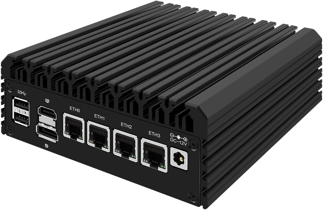 Amazon.com: HUNSN Micro Firewall Appliance, Mini PC, VPN, Router PC ...