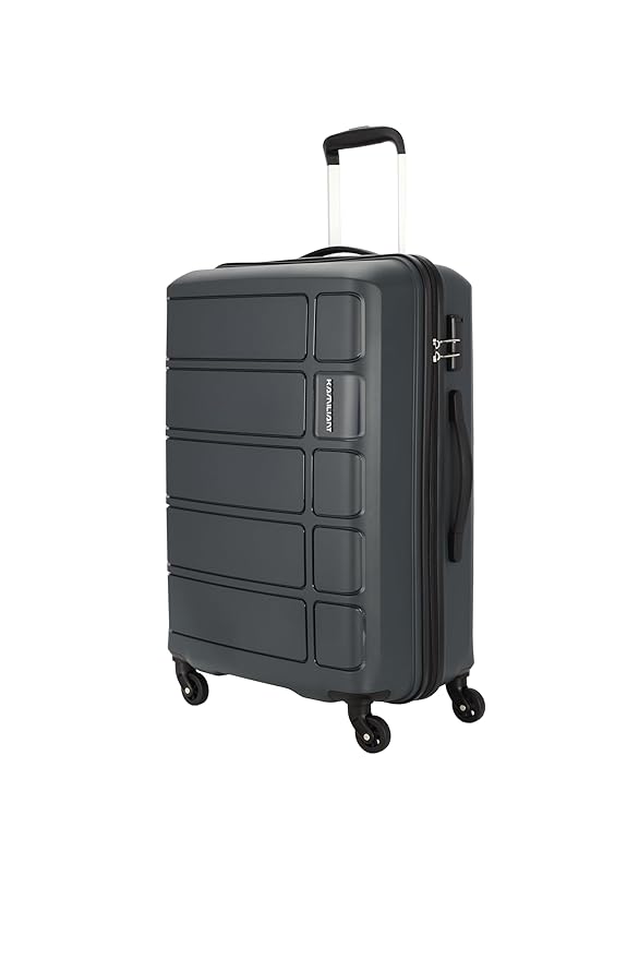 Buy Kamiliant American Tourister Harrier 56 Cms Small Cabin Polypropylene (Pp) Hard Sided 4 Wheeler Spinner Wheels Luggage Suitcase (Grey) at Rs. 1299