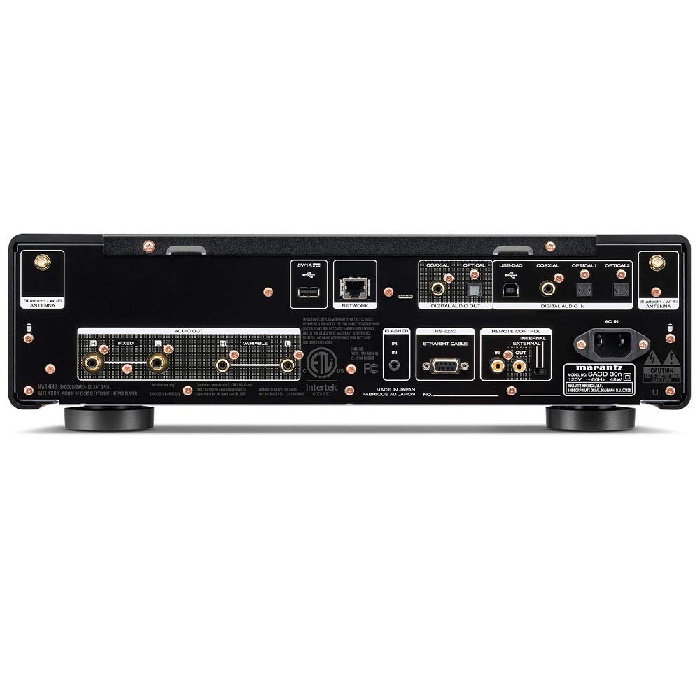 Marantz SACD30NBLK Lecteur CD avec HEOS intégré Noir