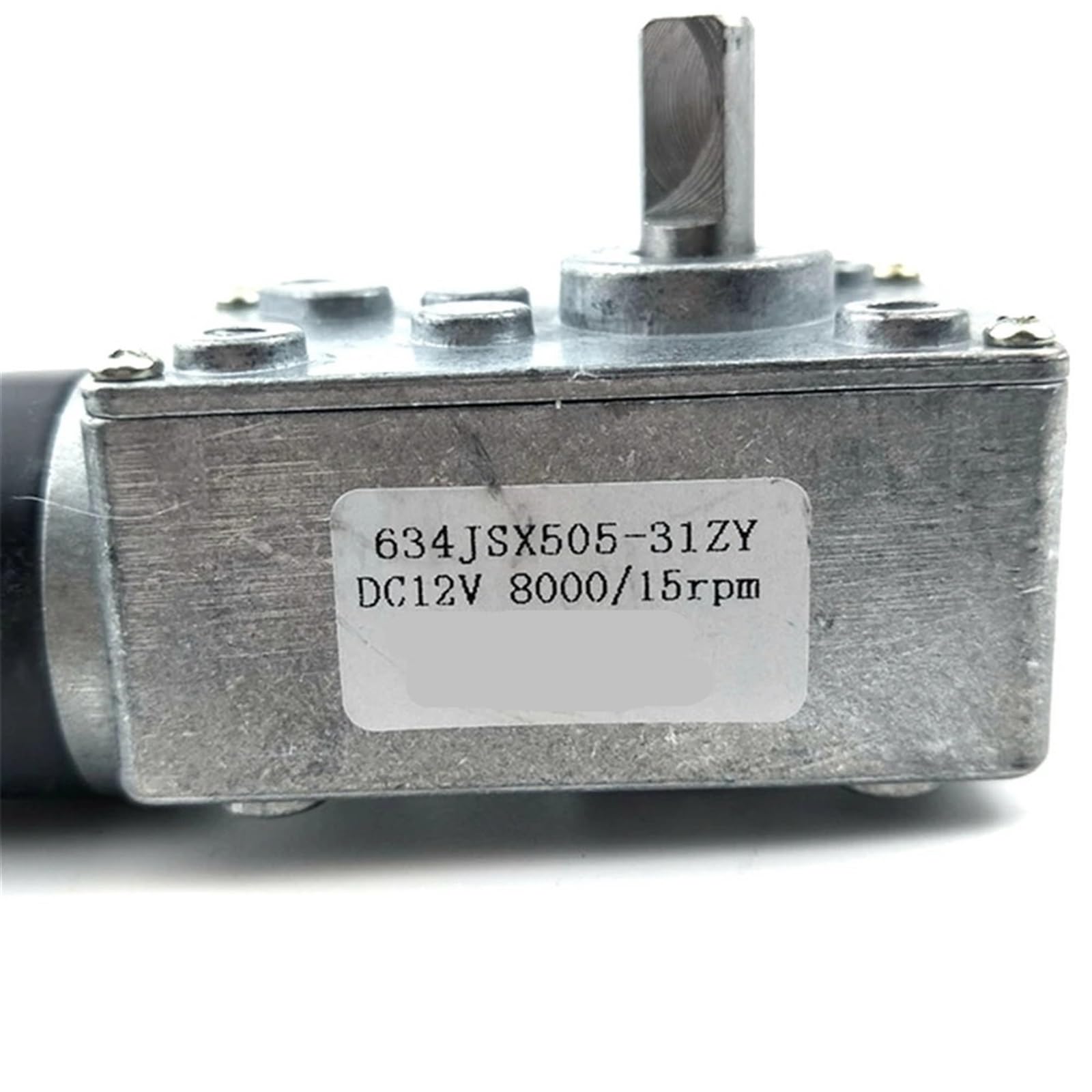 JSX634 Turbina a Vite Senza fine Motore Riduttore CC 12V24V 2-250RPM Coppia CW CCW Regolabile Apriporta for finestre Fai da Te(24V Single Shaft,160)
