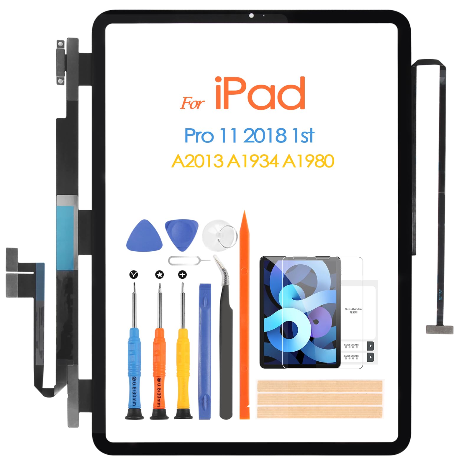 Amazon.com: for iPad Pro 11 1st 2018 / 2nd 2020 Touch Screen