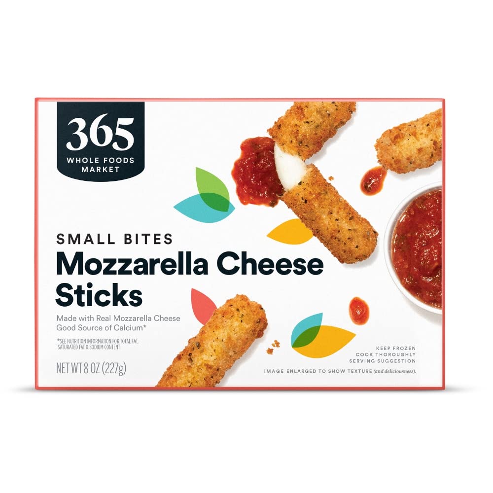 365 by Whole Foods Market, Frozen, Mozzarella Sticks, 8